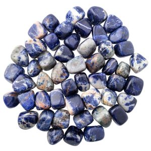 sodalite tumble stones