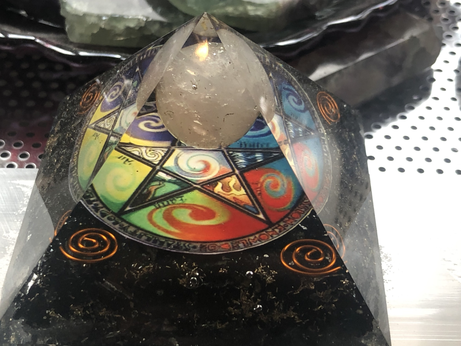 orgonite pyramid