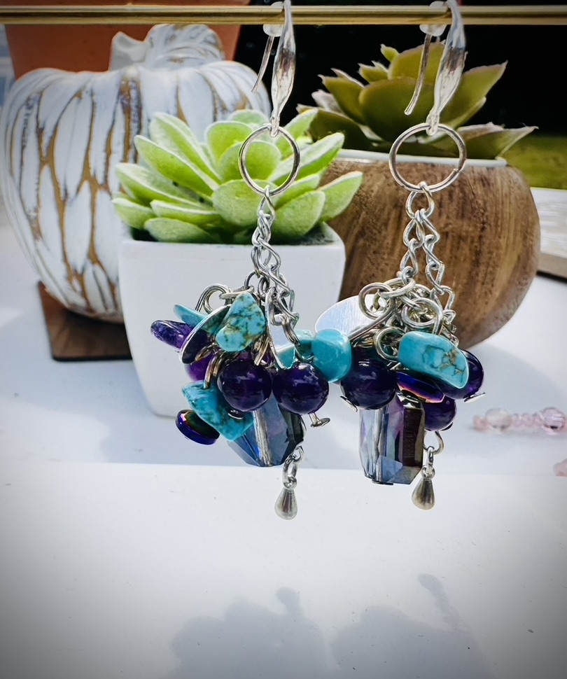Handmade Turquoise Earrings