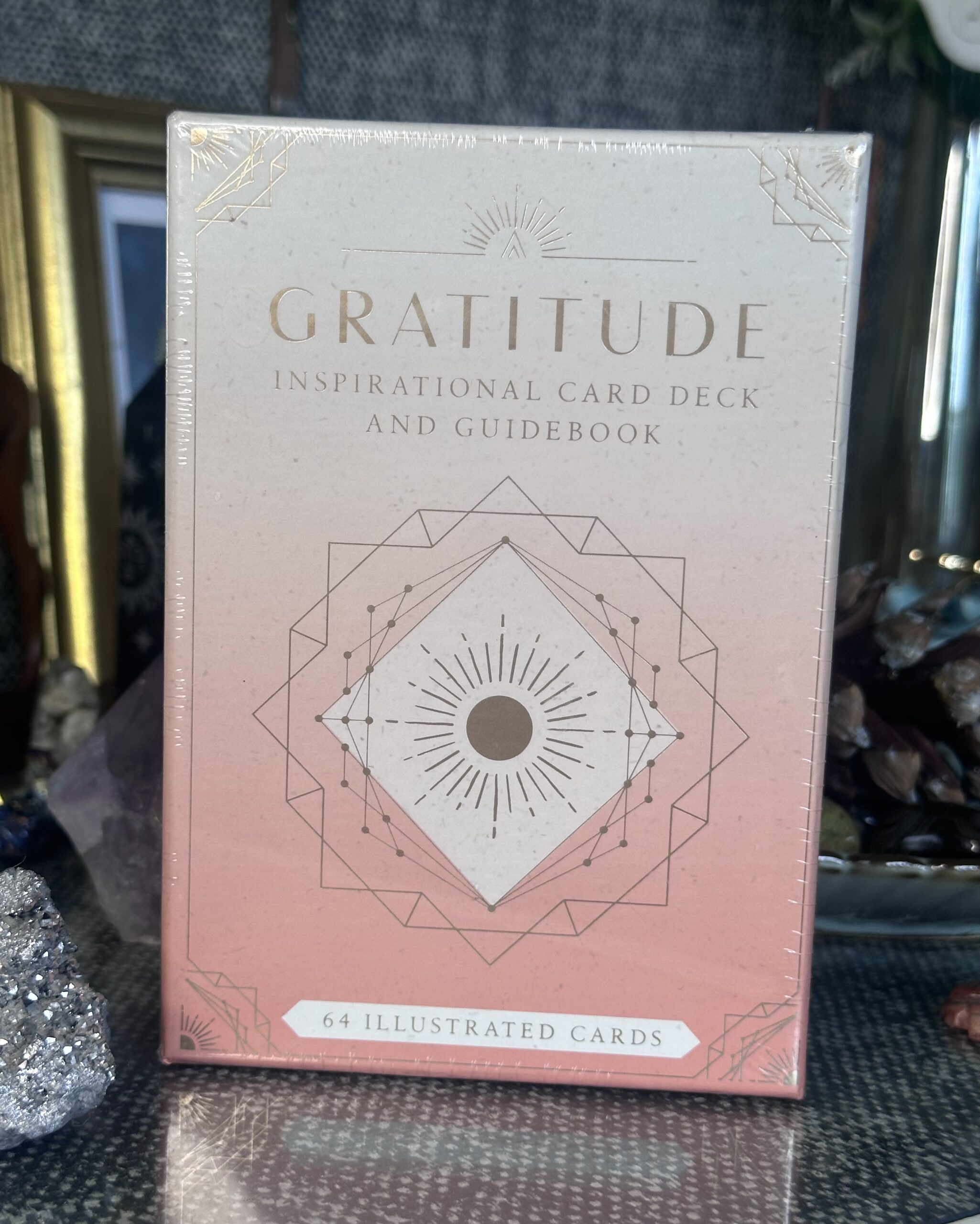 Full-size Gratitude inspirational cards with positive affirmations and mindful messages designed to inspire appreciation and emotional wellbeing.